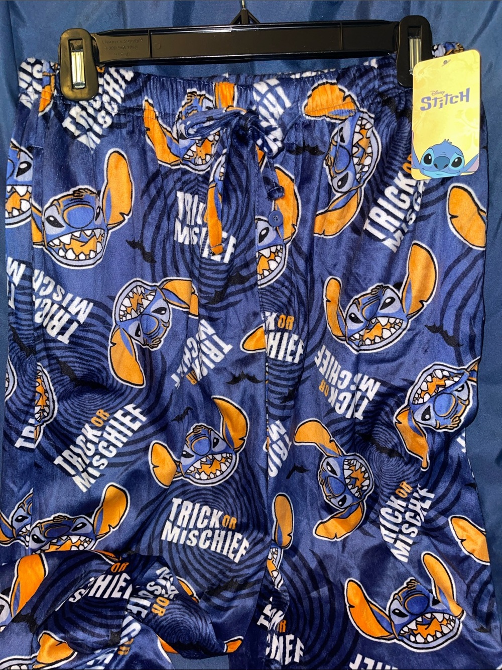 Disney Stitch 'Trick or Mischief' Boy’s Lounge Pants